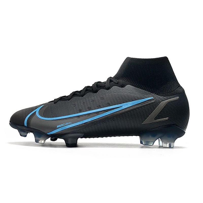 Nike Mercurial Superfly VIII Elite DF FG Renew Černá Šedá